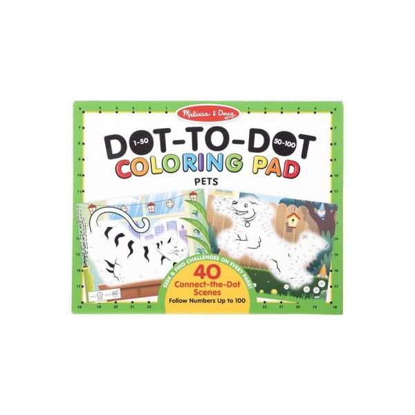 

Набор для творчества Melissa&Doug раскрасок Домашние животные (MD30261)