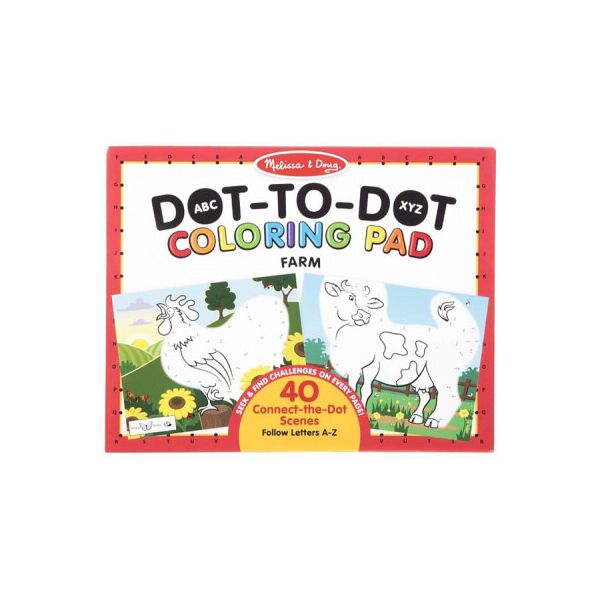 

Набор для творчества Melissa&Doug раскрасок по номерам Ферма (MD30260)