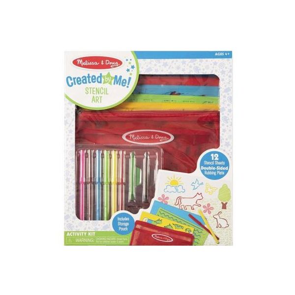 

Набор для творчества Melissa&Doug Трафареты и пластилин (MD30624)