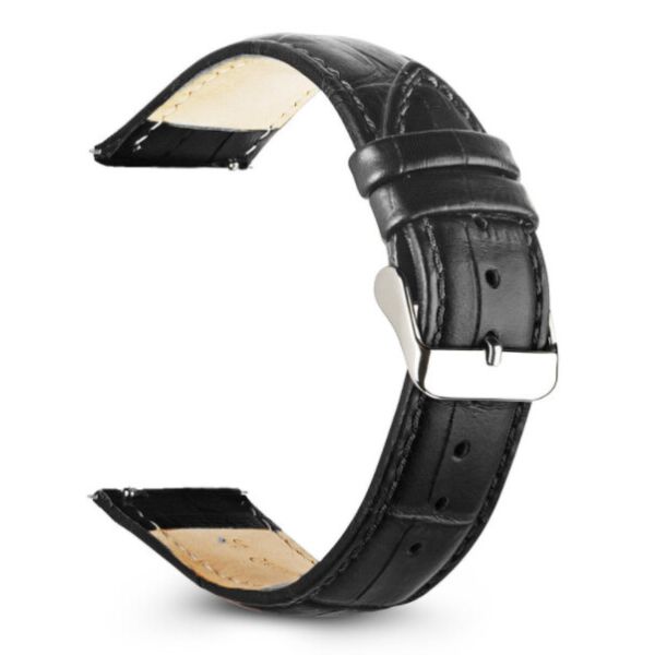 

Ремешок CDK Leather Crocodile Classic 20mm для Garmin Vivomove (012195) (black)