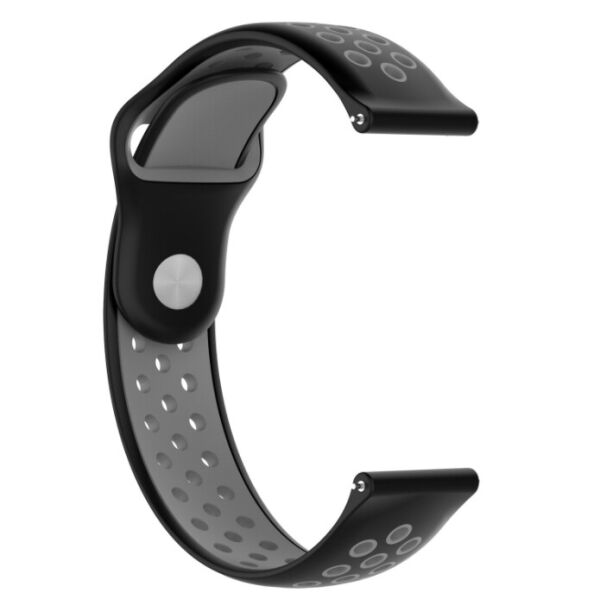 

Ремешок CDK Silicone Sport Band Nike 22mm для Garmin Instinct Solar (011907) (black / grey)