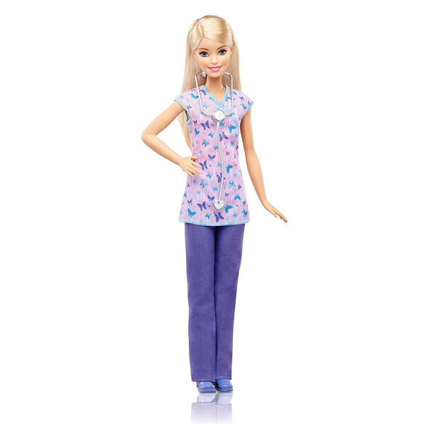 

Кукла Барби Я могу быть медсестра Barbie Careers Nurse Doll DVF57