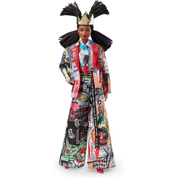 

Кукла Барби коллекционная Жан-Мишель Баския Barbie Collector Jean-Michel Basquiat X Doll GHT53