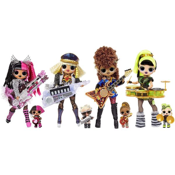 

Набор из 4 кукол ЛОЛ ОМГ Ремикс Сюрприз LOL Surprise OMG Remix Super Surprise with 70+ Surprises, 4 Dolls 567172E7C