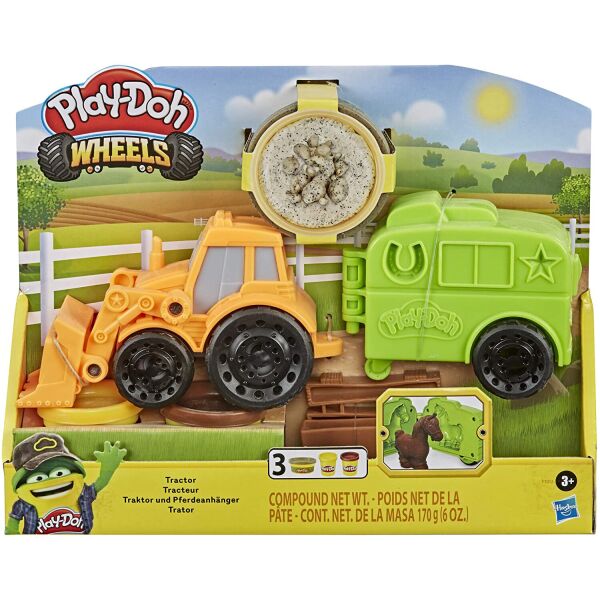 

Набор Плей До Трактор на ферме Play-Doh Wheels Tractor Farm Truck Hasbro F1012
