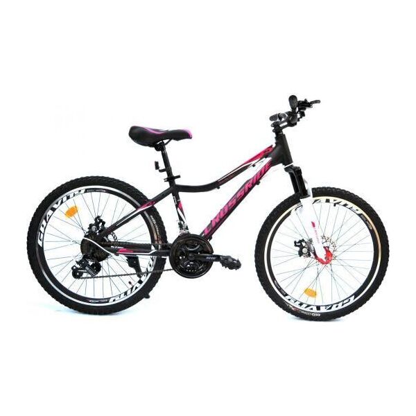 

Горный велосипед Crossride molly lady 26 дюймов алюминиевый велосипед Кроссрайд МТВ черно-розовый