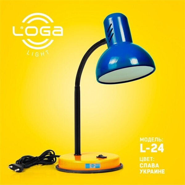 

Лампа настольная LOGA Е-27 Слава Украине L-24