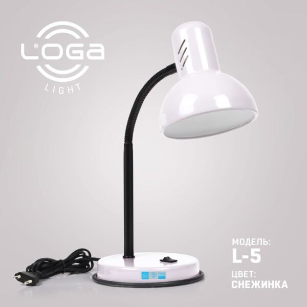 

Лампа настольная LOGA Е-27 Снежинка L-05