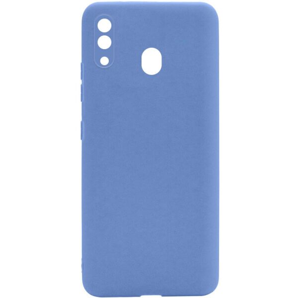 

Силиконовый чехол Candy Full Camera для Samsung Galaxy A20 A205F (Голубой / Mist blue) (100082865)