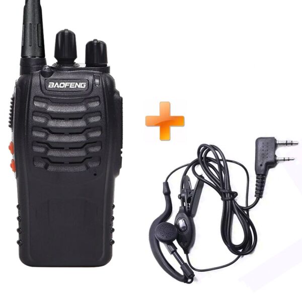 

Набор Рация Baofeng BF-888S + гарнитура Luiton для Kenwood черный