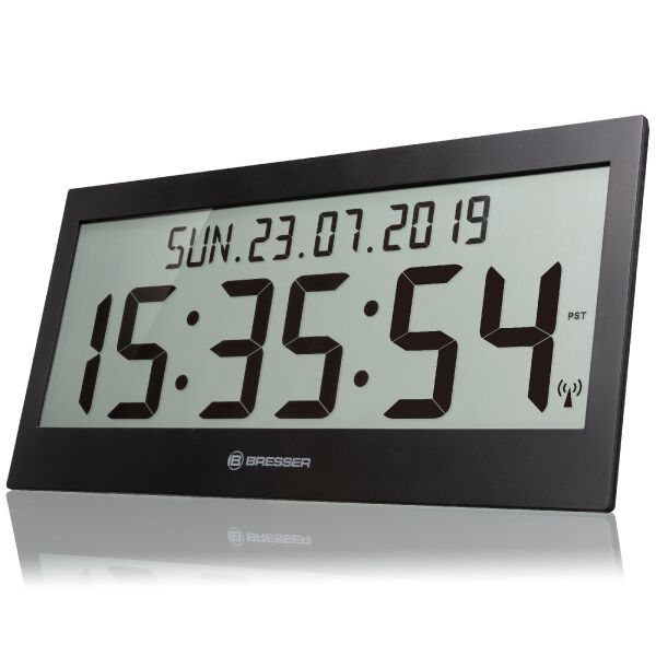 

Часы настенные Bresser Jumbo LCD Black (7001802CM3000)