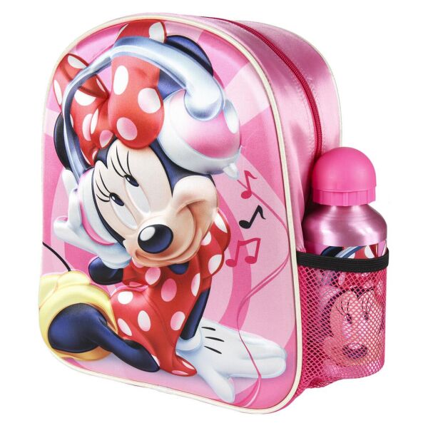 

Комплект (рюкзак, бутылка) Disney Minnie Mouse (Минни Маус) 25*31*10 см Разноцвет 2100003053