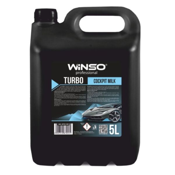

Очиститель Winso TURBO COCKPIT MILK 5L 880740