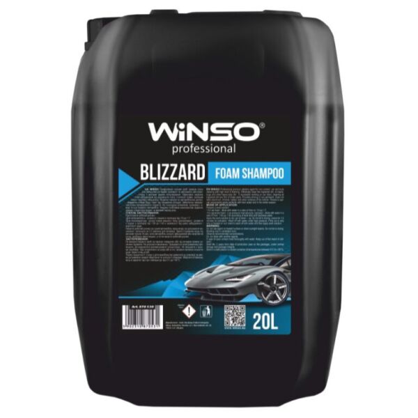 

Автошампунь Winso BLIZZARD FOAM SHAMPOO 20л L880670