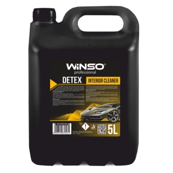 

Очиститель Winso DETEX INTERIOR CLEANER 5L 880800