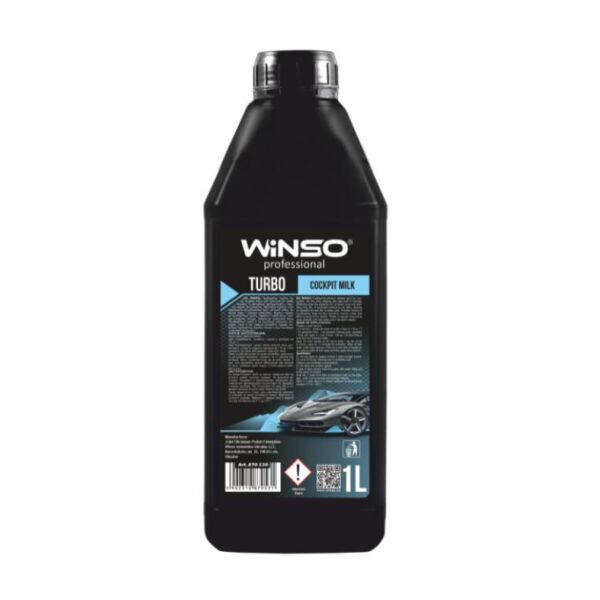 

Очиститель пластика Winso TURBO COCKPIT MILK 1L 880730