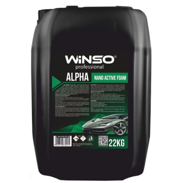 

Активная пена Winso ALPHA NANO ACTIVE FOAM 22 kg 880580