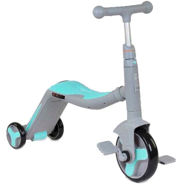

Самокат 3в1 JT 10181 Best Scooter, самокат-велобег-велосипед, свет, 8 мелодий, колёса PU, переднее колесо d=20см, задние d=11см