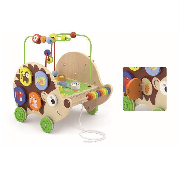 

Игрушка-каталка Viga Toys "Ежик" 4 в 1 (50012)