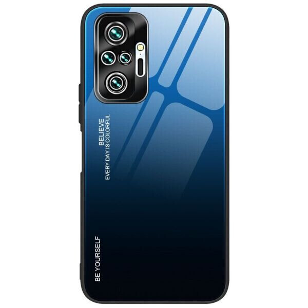 

Защитный чехол Deexe Gradient Color для Xiaomi Redmi Note 10 Pro - Black / Blue