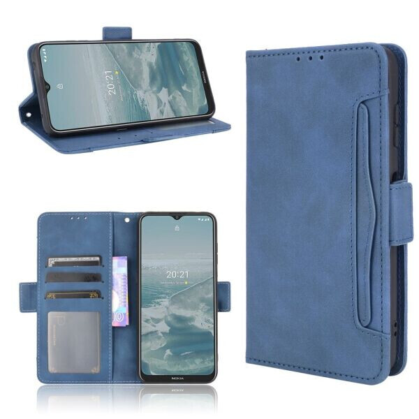 

Чехол Deexe Wallet Stand для Nokia G10 / G20 - Blue
