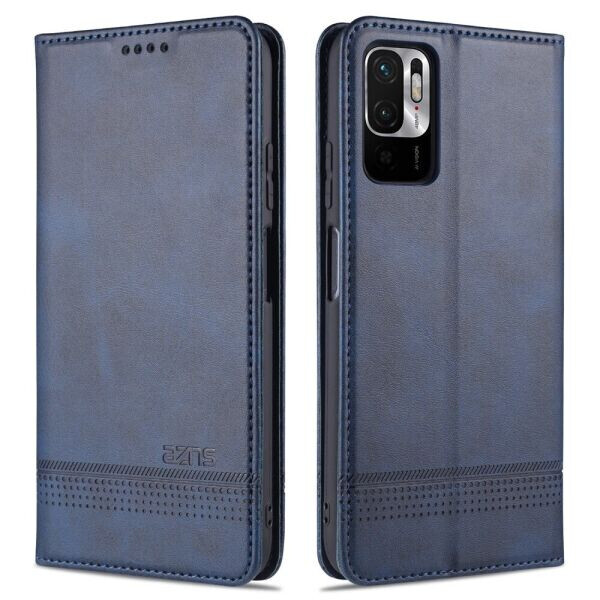 

Чехол-книжка AZNS Classic Series для Xiaomi Redmi Note 10 5G / Poco M3 Pro - Blue