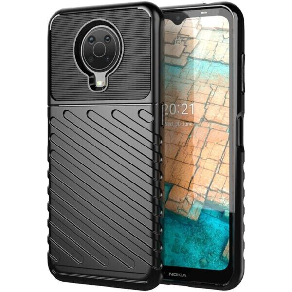 

Защитный чехол Deexe Thunder Series для Nokia G10 / G20 - Black