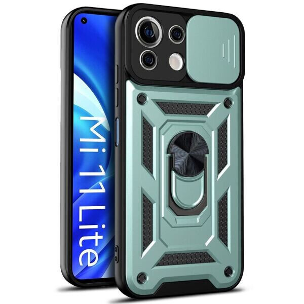 

Защитный чехол Deexe Armor Shield для Xiaomi Mi 11 Lite - Green