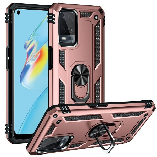 

Защитный чехол Deexe Armor Case для OPPO A54 - Rose Gold