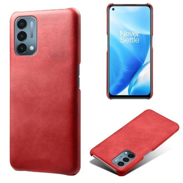 

Защитный чехол KSQ Leather Cover для OnePlus Nord N200 - Red