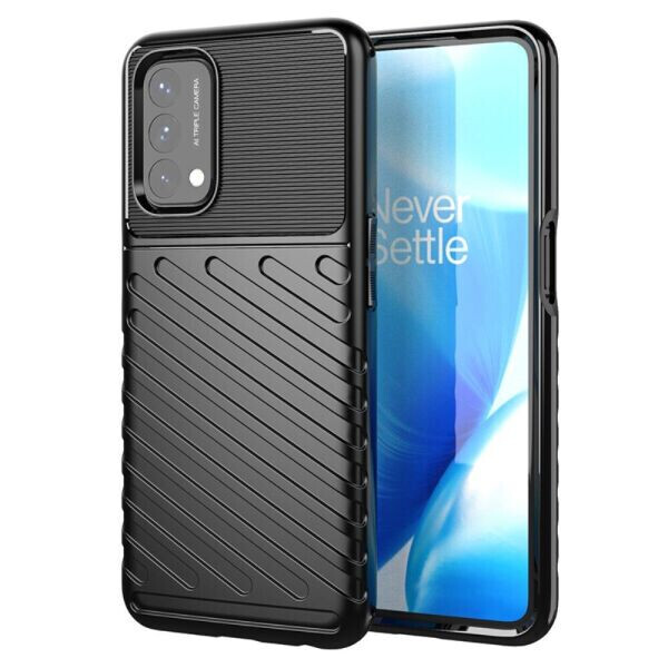 

Защитный чехол Deexe Thunder Series для OnePlus Nord N200 - Black