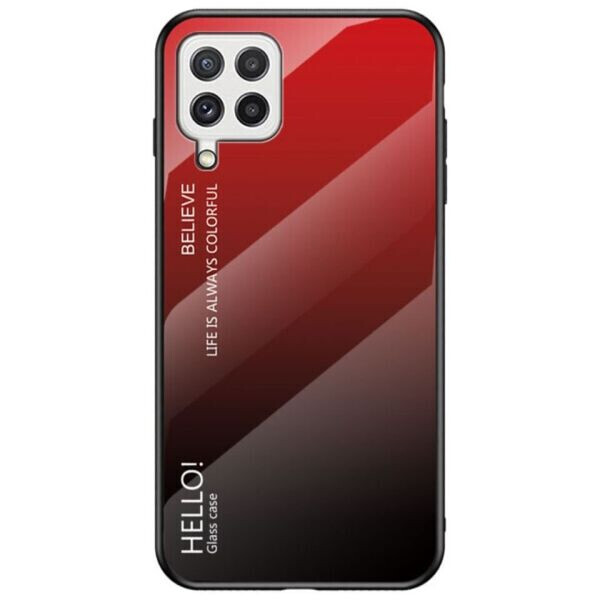 

Защитный чехол Deexe Gradient Color для Samsung Galaxy A22 (A225) - Black / Red