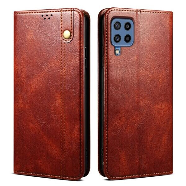 

Защитный чехол UniCase Leather Wallet для Samsung Galaxy M32 (M325) - Brown