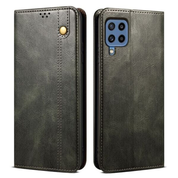 

Защитный чехол UniCase Leather Wallet для Samsung Galaxy M32 (M325) - Green