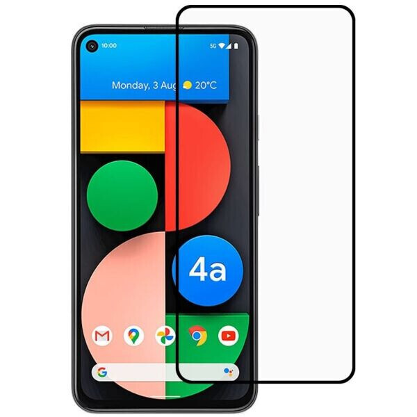 

Защитное стекло Deexe Full Glue Coverage для Google Pixel 4a 5G - Black