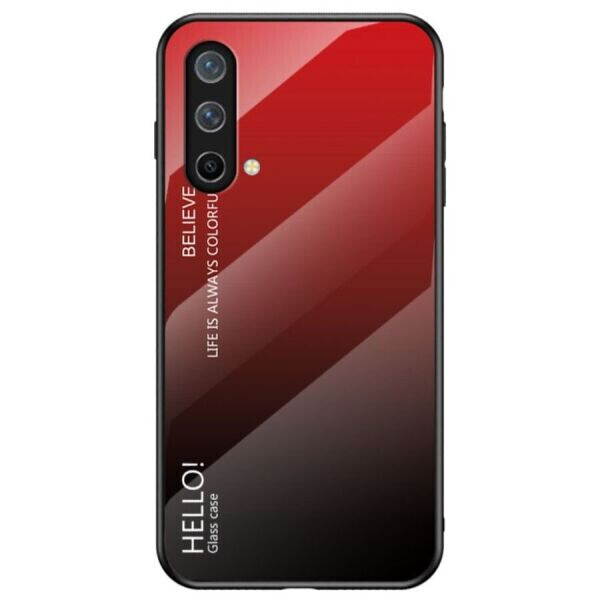 

Защитный чехол Deexe Gradient Color для OnePlus Nord CE - Red / Black