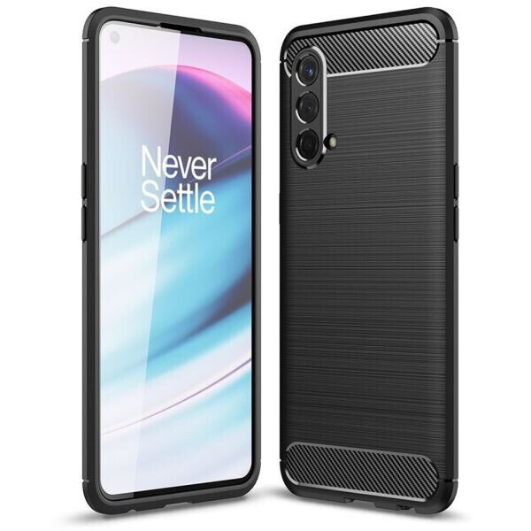 

Защитный чехол UniCase Carbon для OnePlus Nord CE - Black