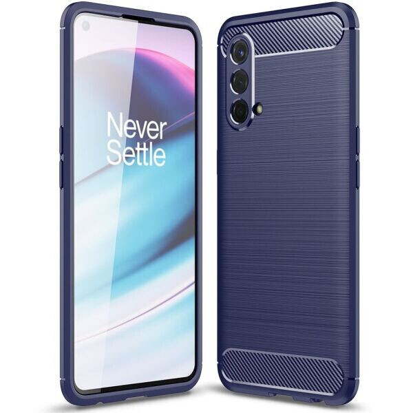 

Защитный чехол UniCase Carbon для OnePlus Nord CE - Blue