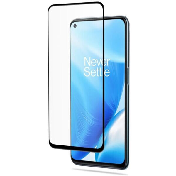 

Защитное стекло AMORUS Full Glue Tempered Glass для OnePlus Nord N200 - Black