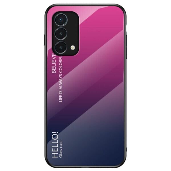 

Защитный чехол Deexe Gradient Color для OnePlus Nord N200 - Purple / Blue