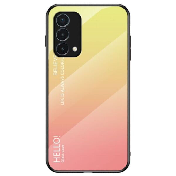 

Защитный чехол Deexe Gradient Color для OnePlus Nord N200 - Yellow / Pink