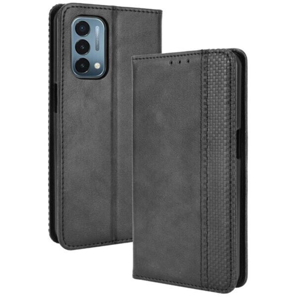 

Чехол Deexe Retro Style для OnePlus Nord N200 - Black