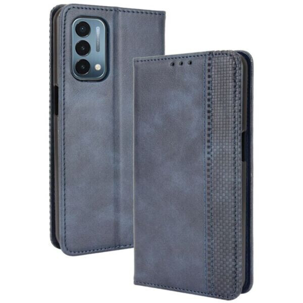 

Чехол Deexe Retro Style для OnePlus Nord N200 - Blue