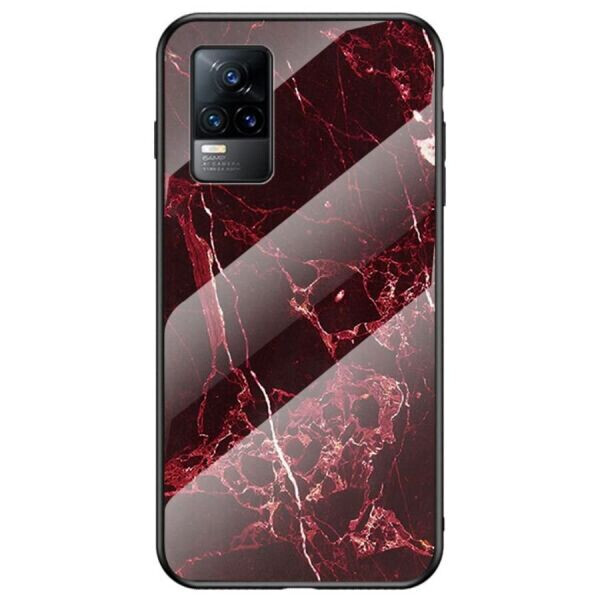 

Защитный чехол Deexe Gradient Pattern для VIVO V21e - Red