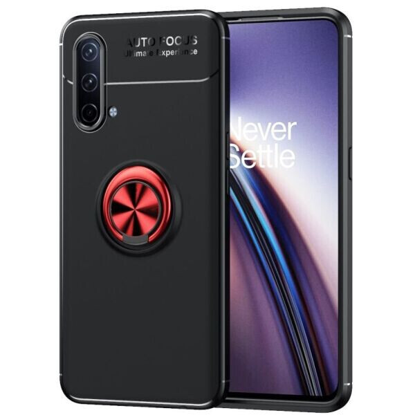 

Защитный чехол UniCase Magnetic Ring для OnePlus Nord CE - Black / Red