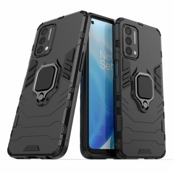

Защитный чехол Deexe Hybrid Case для OnePlus Nord N200 - Black