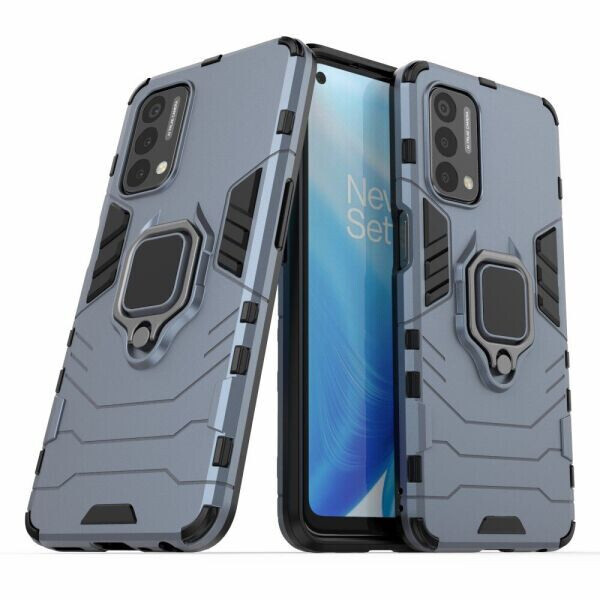 

Защитный чехол Deexe Hybrid Case для OnePlus Nord N200 - Blue