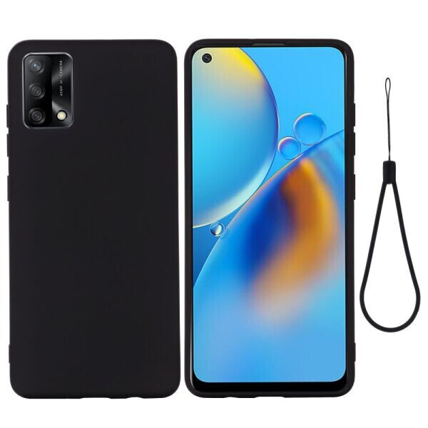 

Защитный чехол Deexe Silicone Case для OPPO A74 - Black