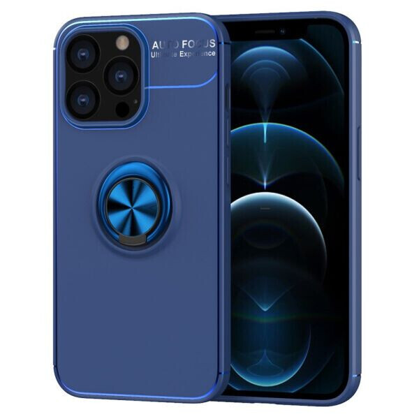 

Защитный чехол UniCase Magnetic Ring для Apple iPhone 13 Pro - Blue