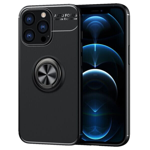 

Защитный чехол UniCase Magnetic Ring для Apple iPhone 13 Pro Max - Black